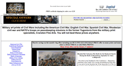 Desktop Screenshot of civilwarartprints.com